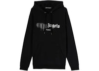 Palm Angels Paris Sprayed Hoodie Black