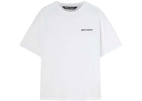 Palm Angels Print Logo T-Shirt White/Black