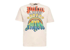 Palm Angels Rainbow Stars T-Shirt White