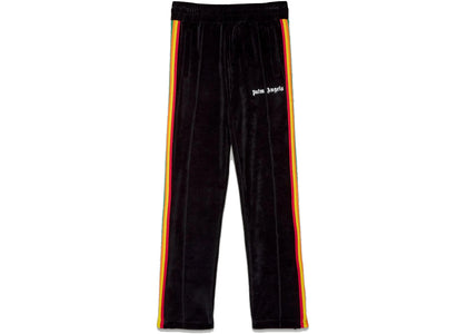 Palm Angels Rainbow Track Pants Black - apparel view 2