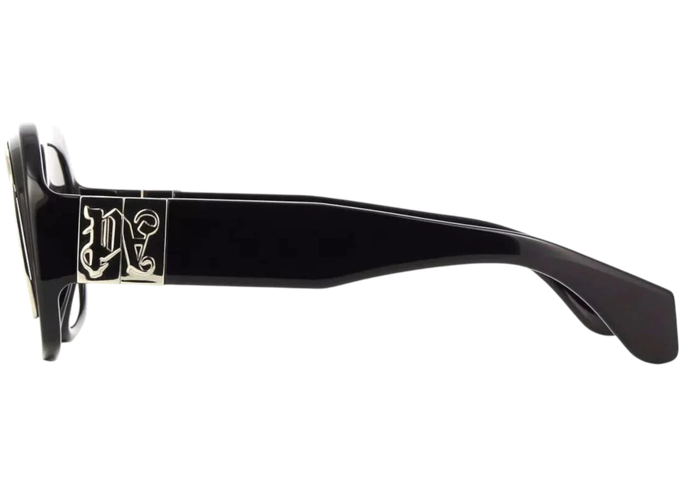 Palm Angels Reedley Sunglasses Black Dark Grey (PERI063S24PLA0011007) - vue secondaire B