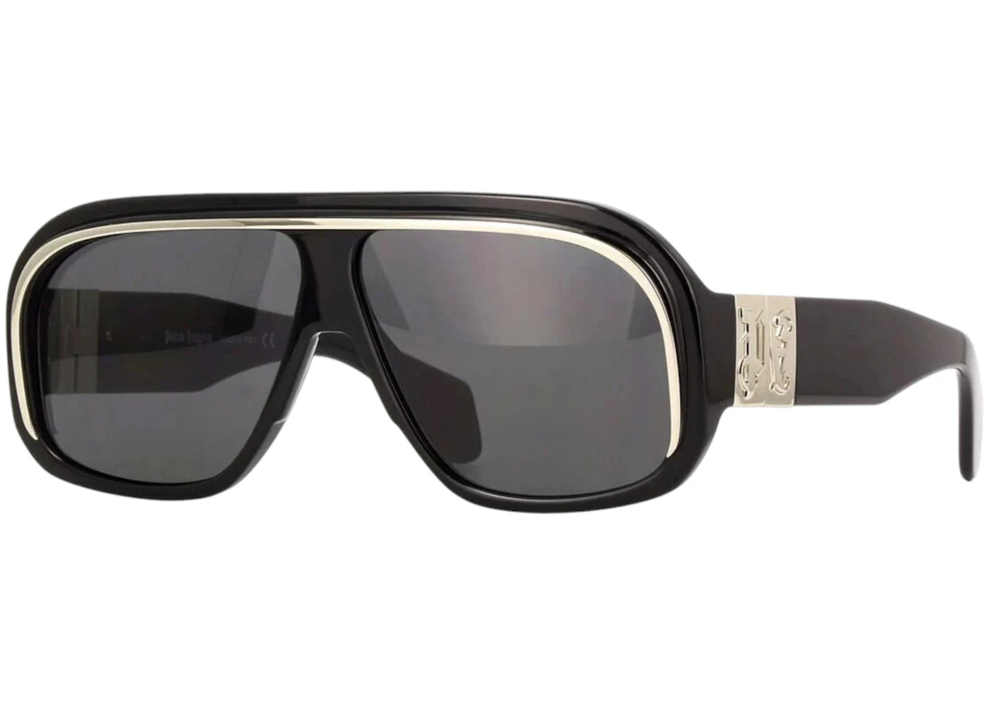 Palm Angels Reedley Sunglasses Black Dark Grey (PERI063S24PLA0011007) - vue secondaire A