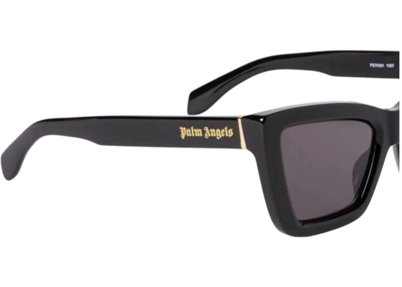 Palm Angels Roseville Sunglasses Black Dark Grey Roseville (PERI091F24PLA0011007) - vue secondaire B