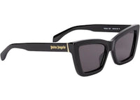 Palm Angels Roseville Sunglasses Black Dark Grey Roseville (PERI091F24PLA0011007)