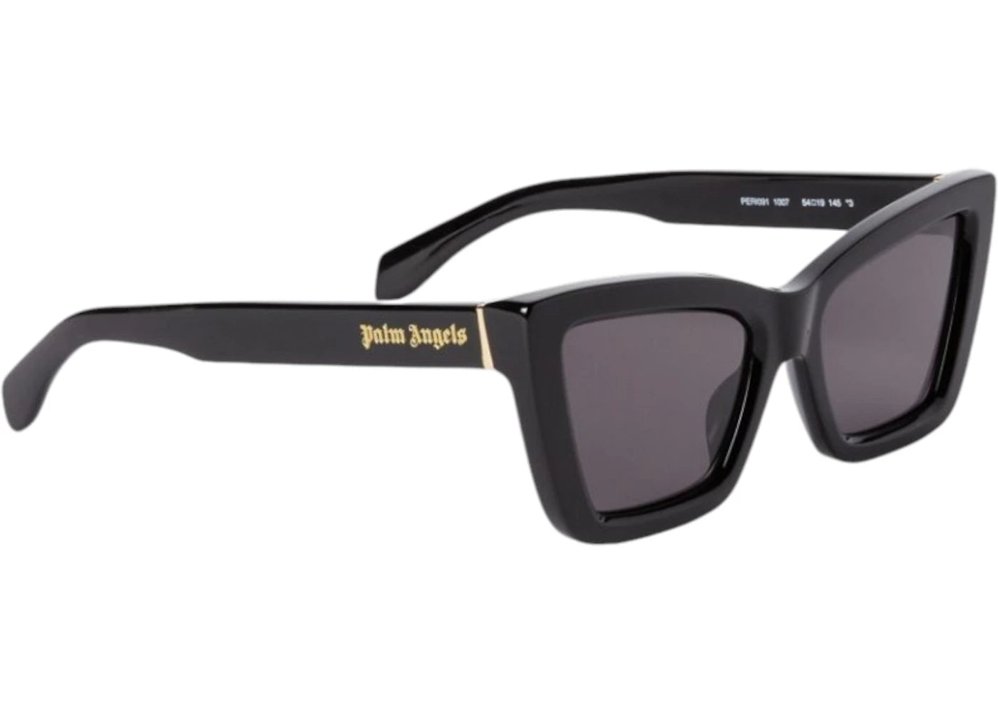 Palm Angels Roseville Sunglasses Black Dark Grey Roseville (PERI091F24PLA0011007) - vue secondaire A