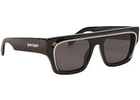 Palm Angels Salton Sunglasses Black Dark Grey (PERI061S24PLA0011007)