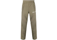 Palm Angels Side Stripe Slim Fit Track Pants Military Off White