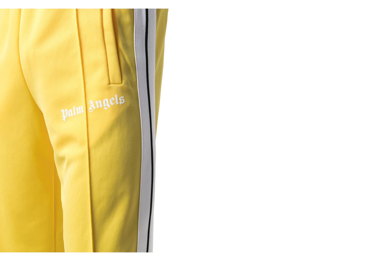 Palm Angels Side Stripe Track Pants Yellow/White - vue secondaire B