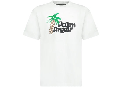 Palm Angels Sketchy Logo T-Shirt White - apparel view 2