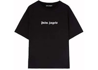 Palm Angels Slim Fit T-Shirt Black/White