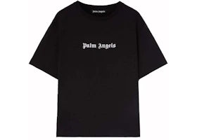 Palm Angels Slim Fit T-Shirt Black/White