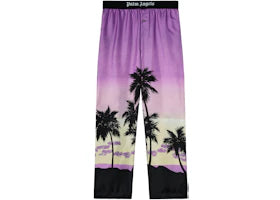 Palm Angels Sunset Pajama Pants Purple/Black - authentic Palm Angels apparel