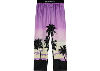 Palm Angels Sunset Pajama Pants Purple/Black - apparel view 2