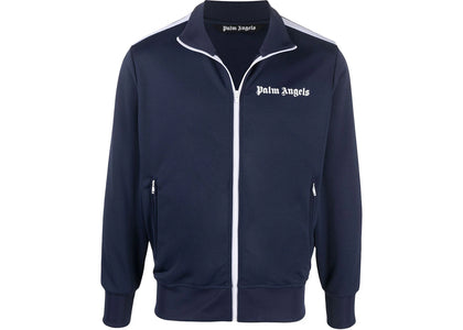 Palm Angels Track Jacket Navy Blue/White/Black SS22 - authentic Palm Angels apparel