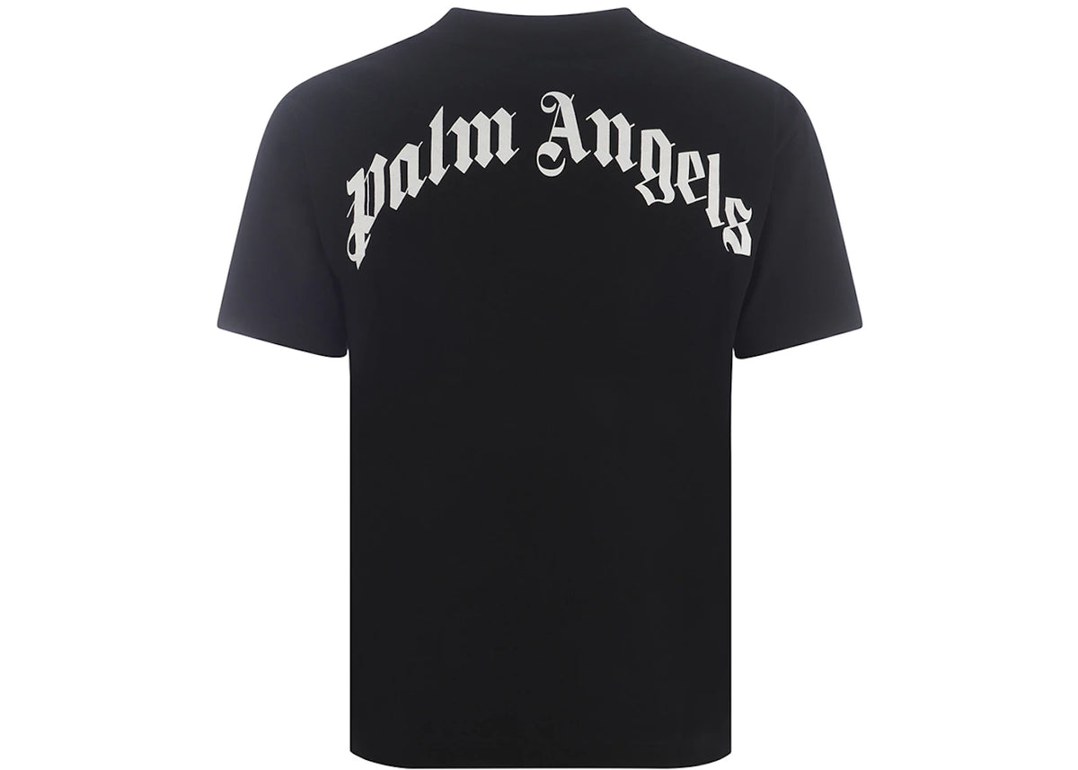 Palm Angels White Shark Classic Tee Black/White - vue secondaire B