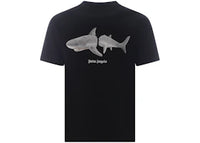 Palm Angels White Shark Classic Tee Black/White