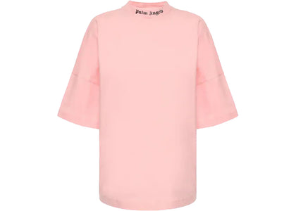 Palm Angels Women's Gothic Logo Oversized T-Shirt Pink/Black - apparel view 2