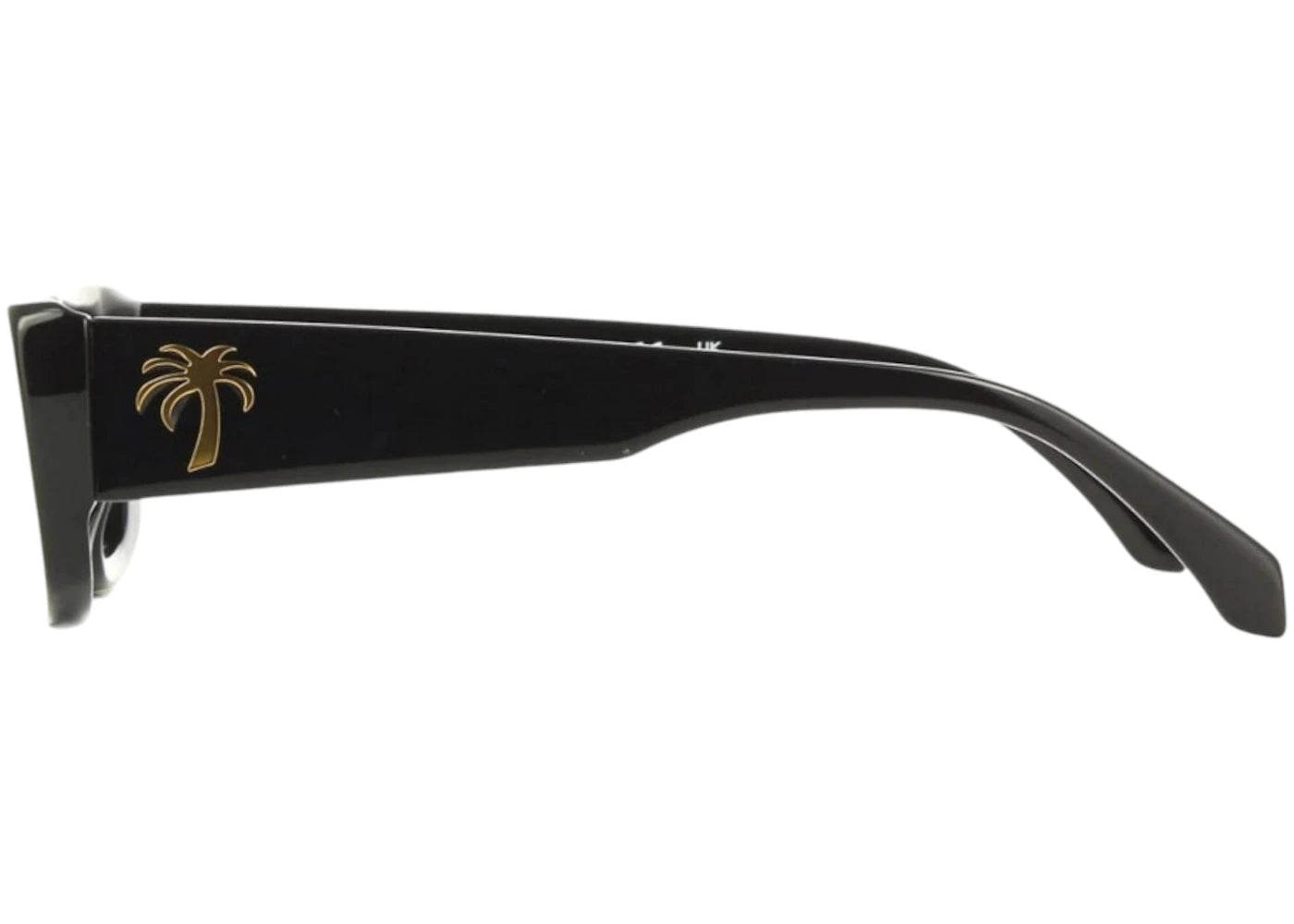 Palm Angels Yosemite Sunglasses Black Dark Grey (PERI056S24PLA0011007) - vue secondaire B