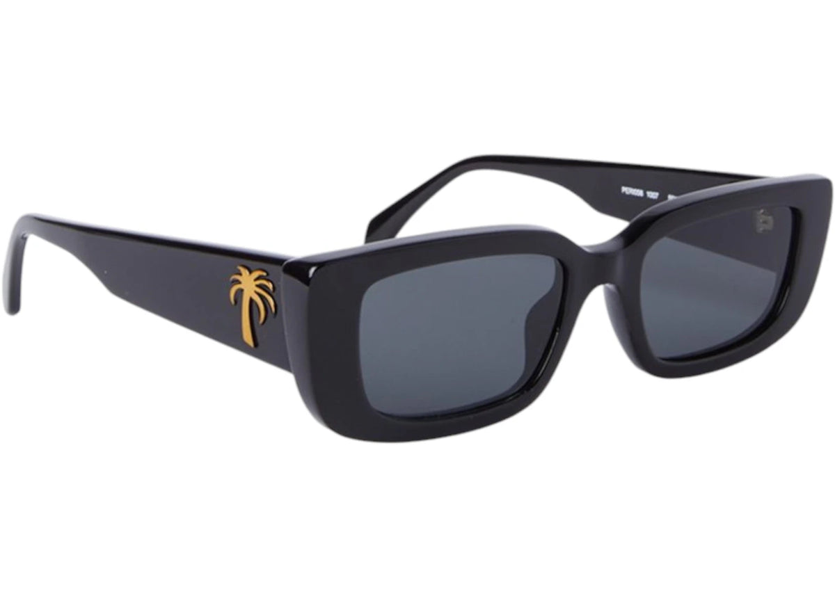 Palm Angels Yosemite Sunglasses Black Dark Grey (PERI056S24PLA0011007) - vue secondaire A