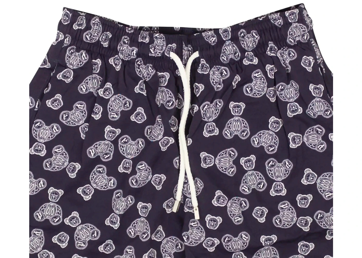 Palm Angels x Vilebrequin Bear Swim Shorts Blue/Grey - vue secondaire B