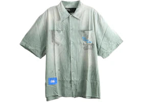 Paly Hollywood Alta Cienega Button Down Shirt Blue - vue 360