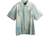 Paly Hollywood Alta Cienega Button Down Shirt Blue