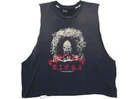 Paly Thriller Night Cut Off Tee Black - authentic Paly product