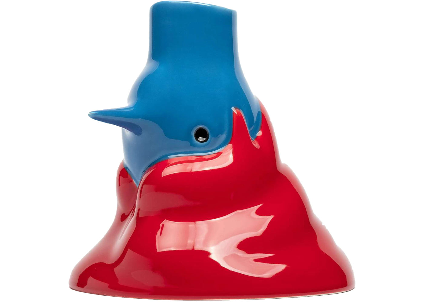 Parra The Upside Down Face Vase Hair Figure Multicolor - vue secondaire A