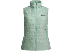 Patagonia Nano Puff Sleeveless Jacket Light Blue - vue 360