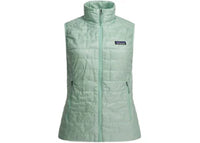 Patagonia Nano Puff Sleeveless Jacket Light Blue