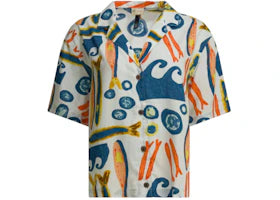Patagonia Tidal Threads Shirt Beige - vue 360