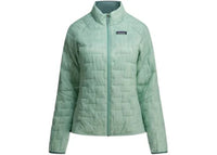 Patagonia W'S Micro Puff Short Down Jacket Light Blue