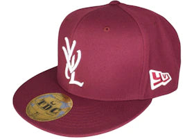 Playboi Carti YVL Cap White/Maroon - vue 360