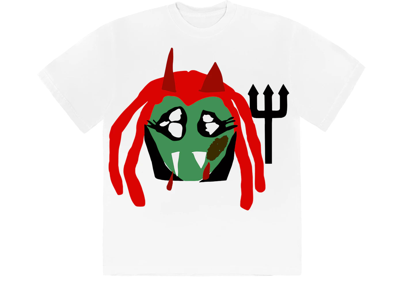 Playboi Carti x CPFM 4 WLR King Vamp T-shirt White - vue secondaire A