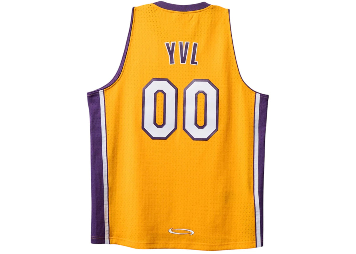 Playboi Carti x NBA x Mitchell & Ness Los Angeles Lakers 1999-00 Swingman Jersey Gold - vue secondaire B