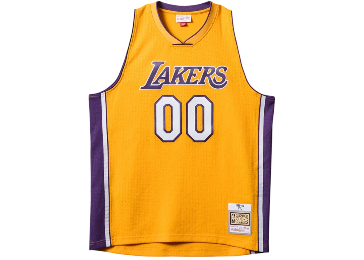 Playboi Carti x NBA x Mitchell & Ness Los Angeles Lakers 1999-00 Swingman Jersey Gold - vue secondaire A