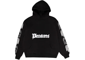 Pleasures Angel Demon Hoodie Black - vue 360