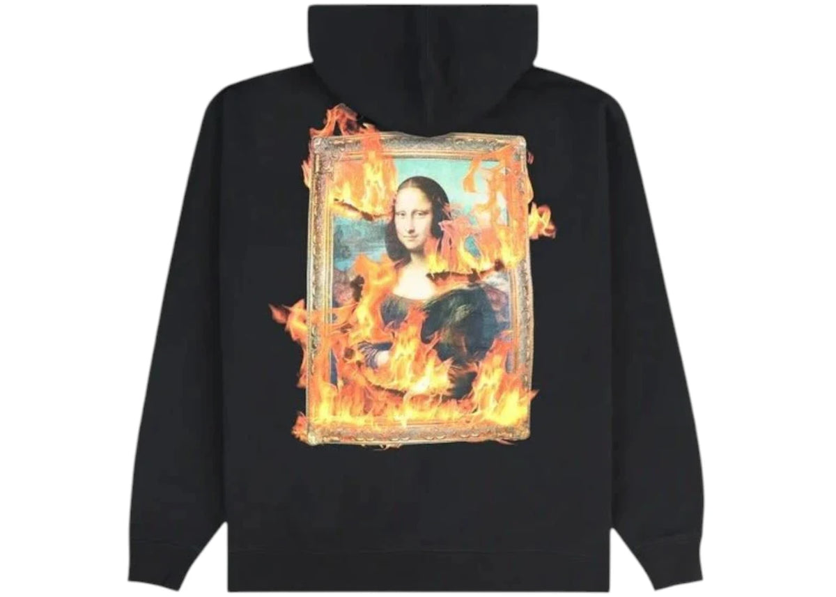 Pleasures Burn Again Hoodie Black - vue secondaire B
