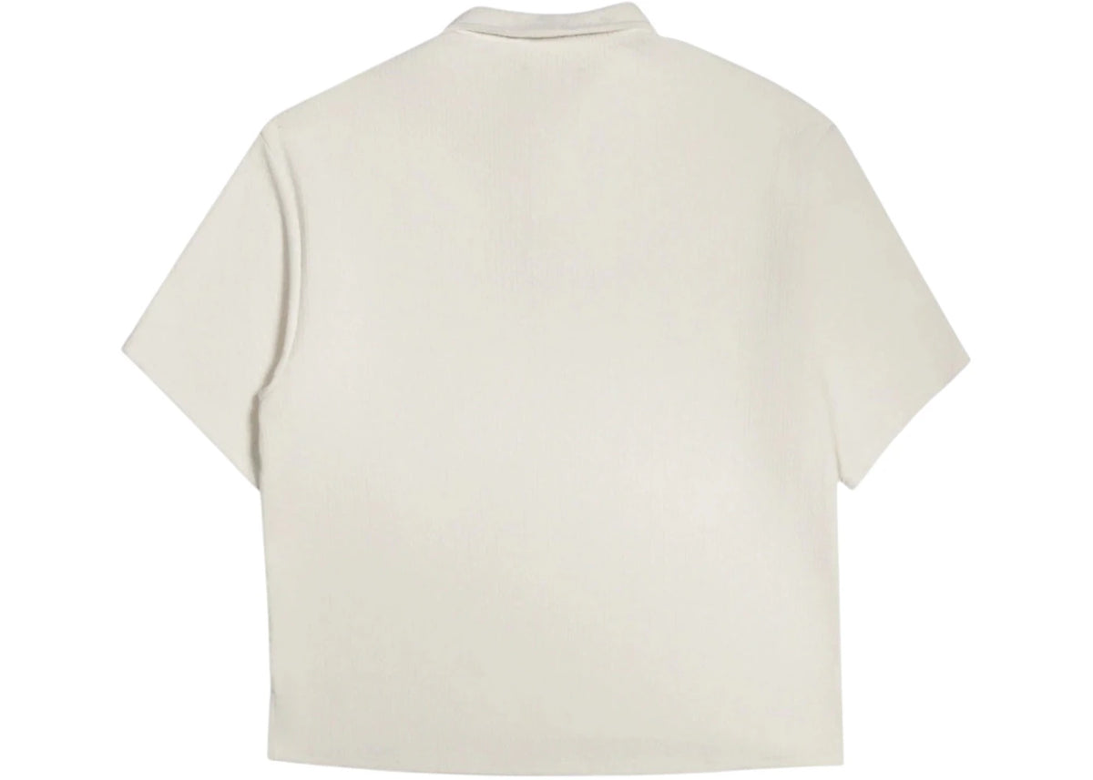 Pleasures Cable Polo Shirt Beige - vue secondaire B