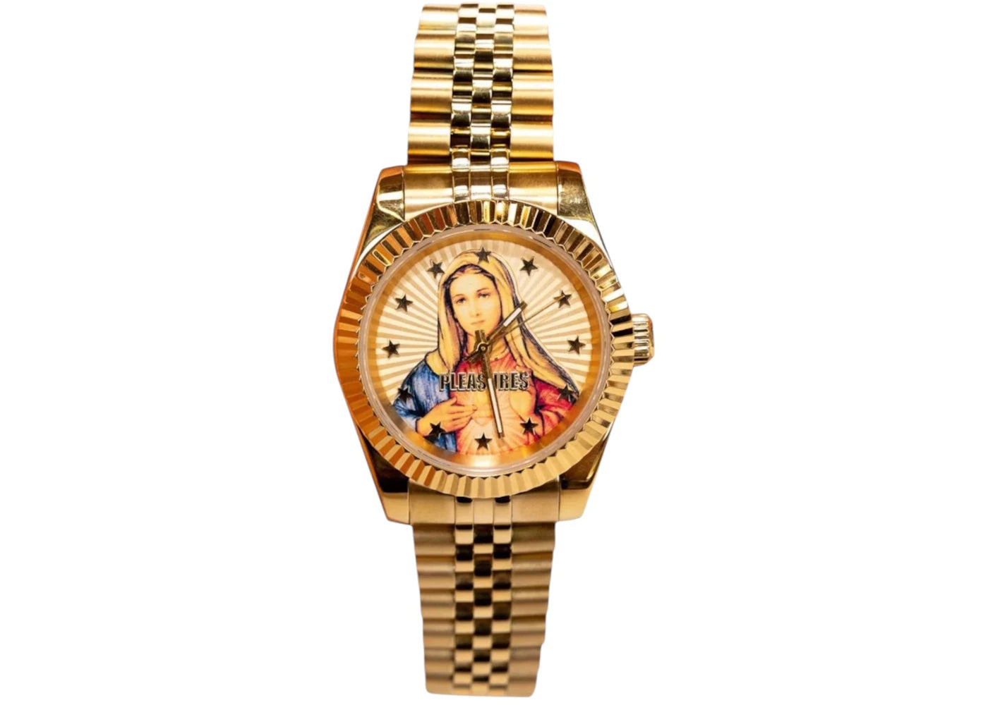 Pleasures Faith Watch Gold - vue 360