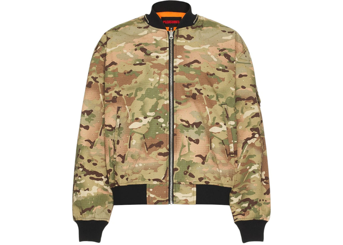 Pleasures Gem Reversible Bomber Jacket Camo - vue secondaire A