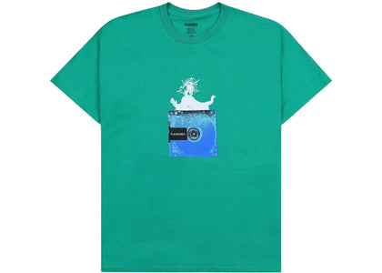 Pleasures Opera T-Shirt Green - apparel view 2