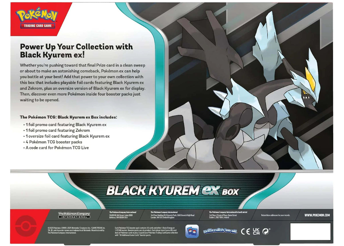 Pokémon Black Kyurem ex Special Collection Box - vue secondaire B