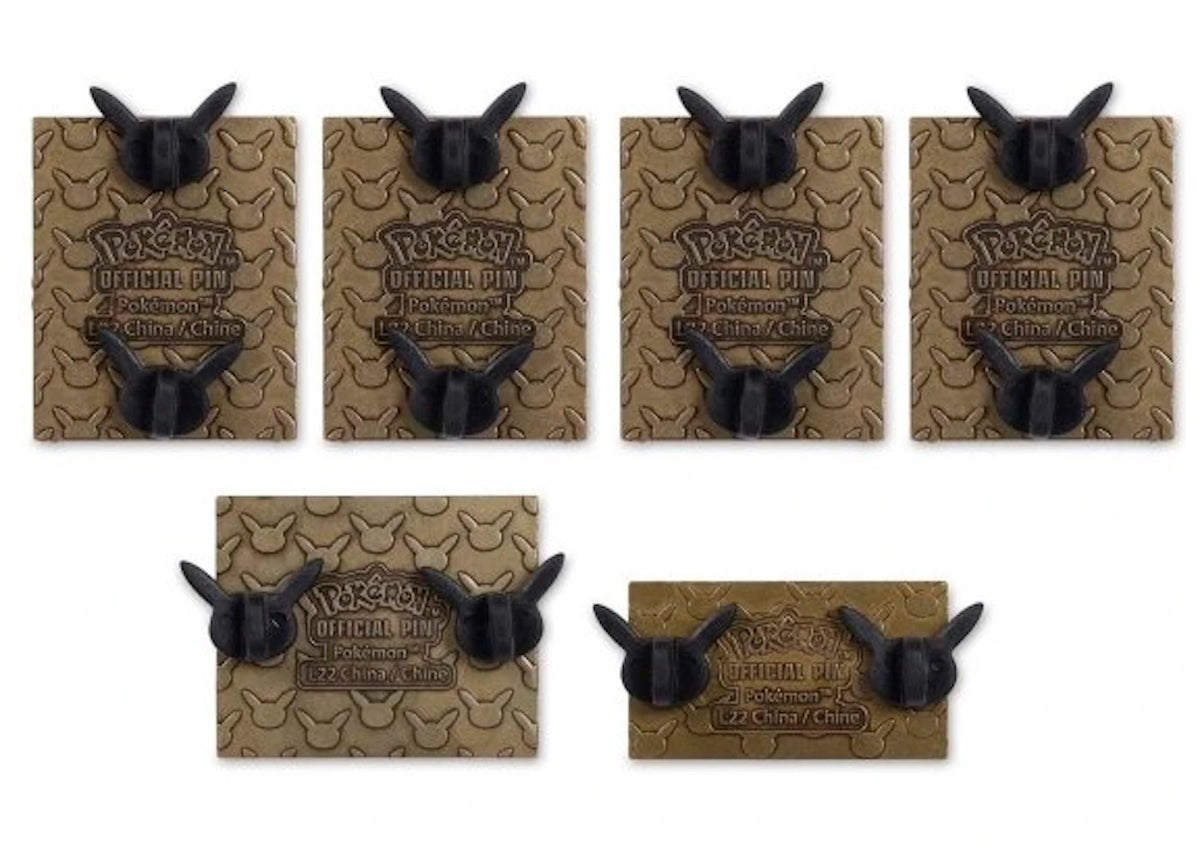 Pokemon Center x Van Gogh Museum: Pokemon Inspired by Paintings 6 Pack Pin Box Set - vue secondaire B