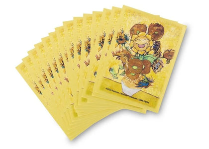 Pokemon Center x Van Gogh Museum: Sunflora Inspired by Sunflowers 65 Card Sleeves - authentic Pokemon product