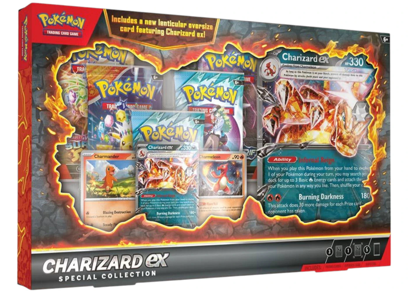 Pokémon Charizard Ex Special Collection Box sneakers - authentic Pokemon shoes