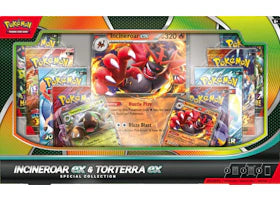 Pokémon Incineroar & Torterra ex Special Collection Box - vue 360