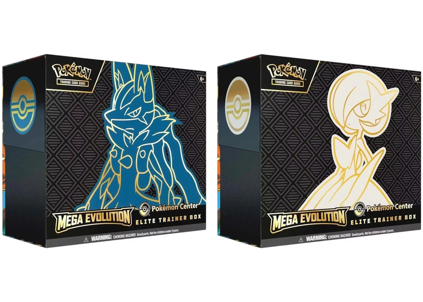 Pokémon Mega-Entwicklung Mega-Lucario & Mega-Gardevoir (Pokémon Center) Elite-Trainerbox 2er-Set - vue 360