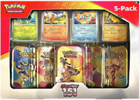 Pokémon Scarlet & Violet 151 Costco 5 Mini Tin Bundle (Tin Art Mary Vary)