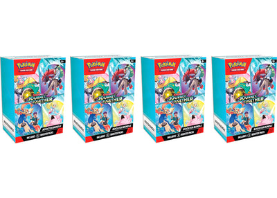 Pokémon Scarlet Violet Journey Together Booster Bundle 4x Lot